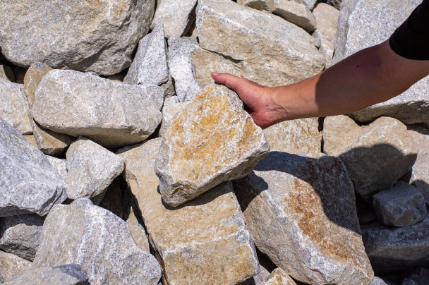 Aji stone quarry in Mure, Kagawa